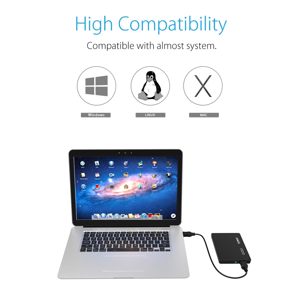 Hộp Đựng Ổ Cứng ORICO HDD BOX SATA 3 USB 3.0 2577U3 | BigBuy360 - bigbuy360.vn