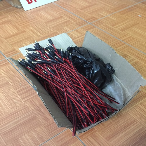 COMBO 3 DÂY 12V VÀ 3 ÁO THẺ NHỚ - DÙNG CHO AMPLY MINI 12V