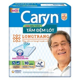 Tấm đệm lót cho người già Caryn bịch 10 miếng ( bề ngang rộng 72 cm)