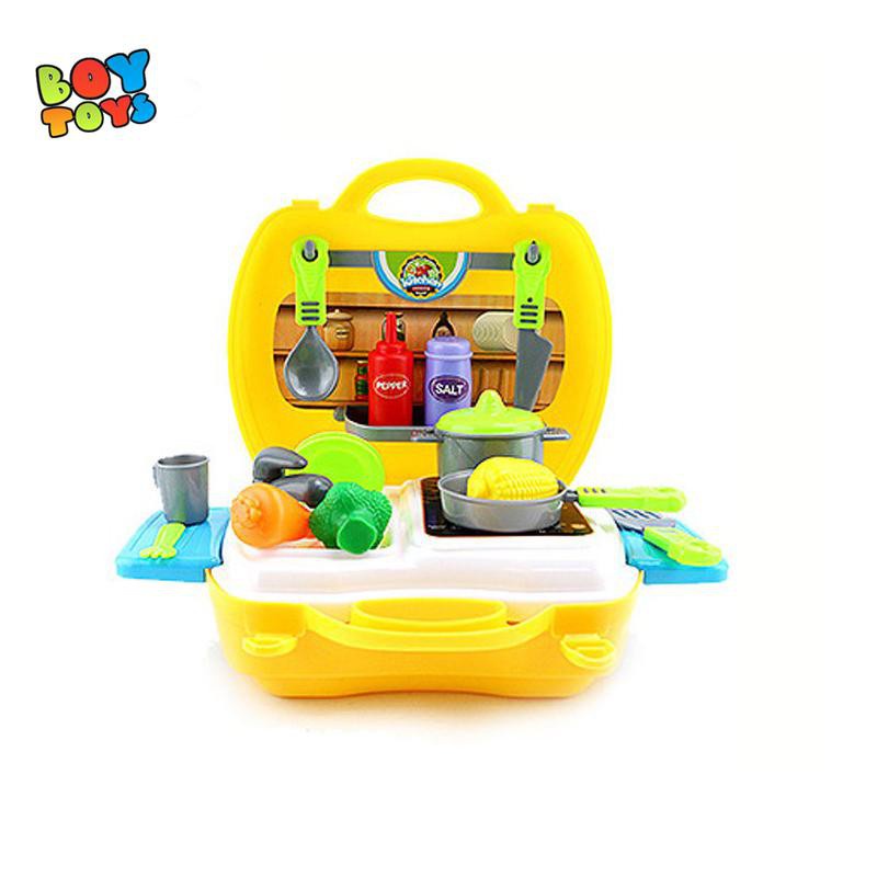 Hộp đồ chơi vali dụng cụ nấu ăn  26 món thú vị cho bé