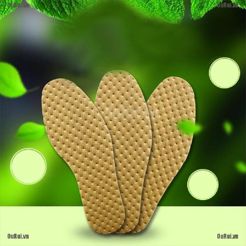 Cặp Đế Lót Giày Thấm Hút Mồ Hôi Hương Bạc Hà Cao Cấp