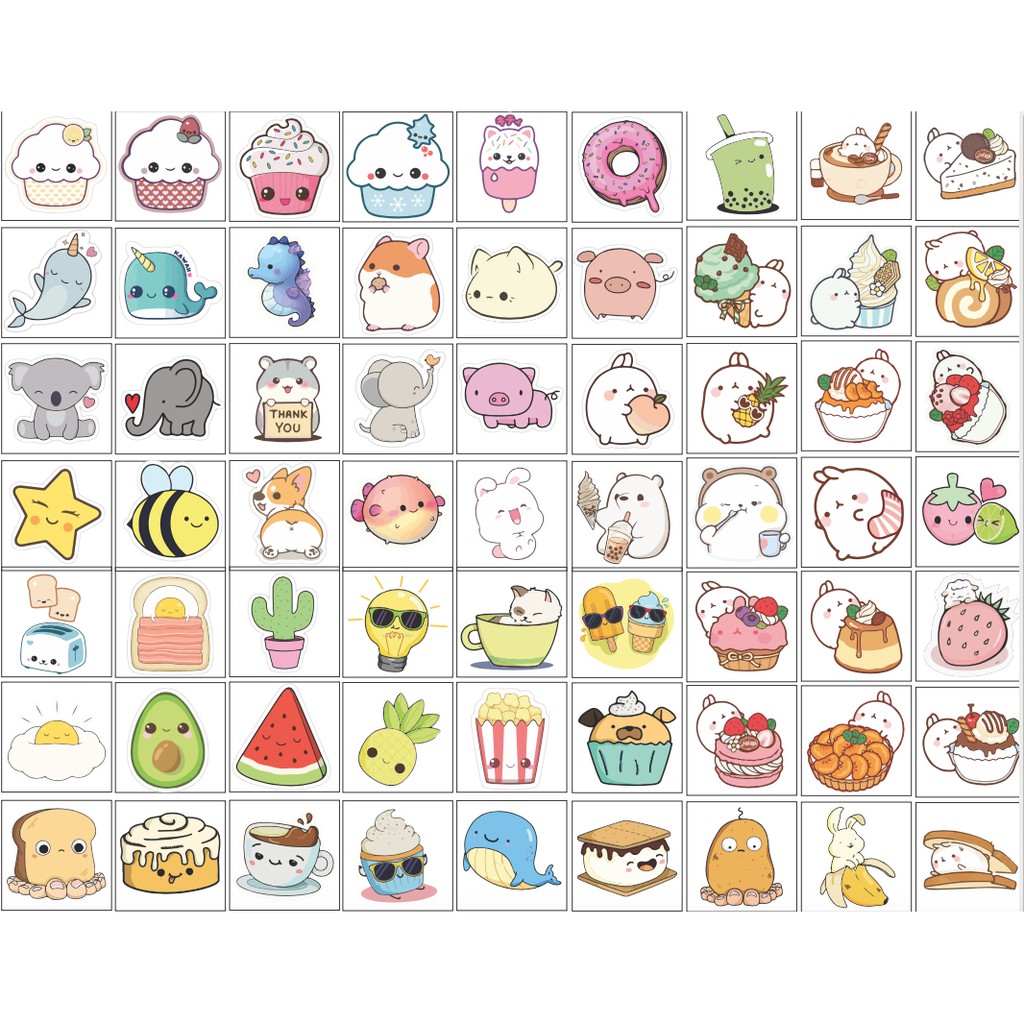 Tổng Hợp Cute Sticker Đẹp Giá Rẻ, Bán Chạy Tháng 5/2023 - Beecost