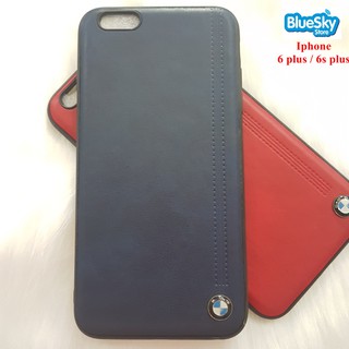 Ốp lưng Iphone 6 Plus / 6s Plus da cao cấp logo bmw