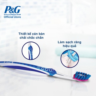 Bàn chải Oral B 3D trắng sáng Vỉ 3 cây (2 tặng 1)