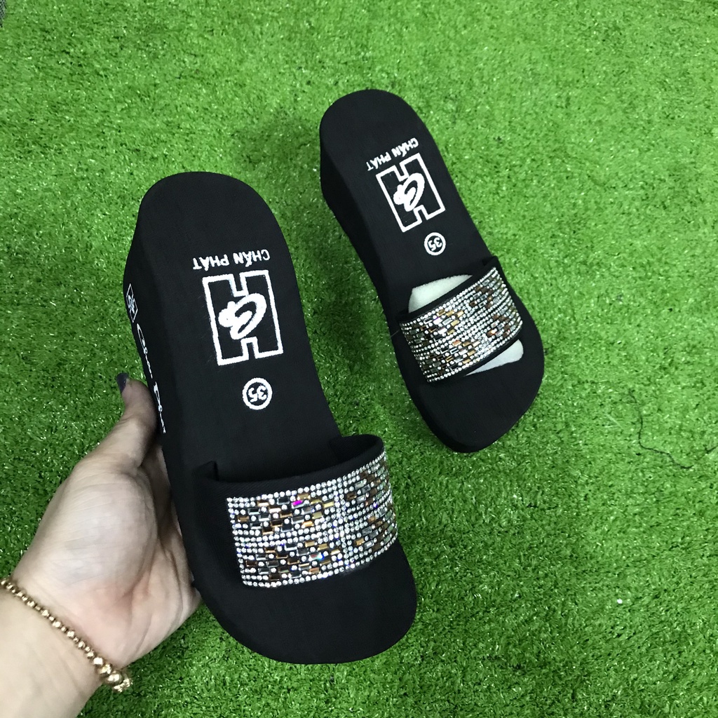 Dép xốp quai ngang cao 5p, 7p MSG10