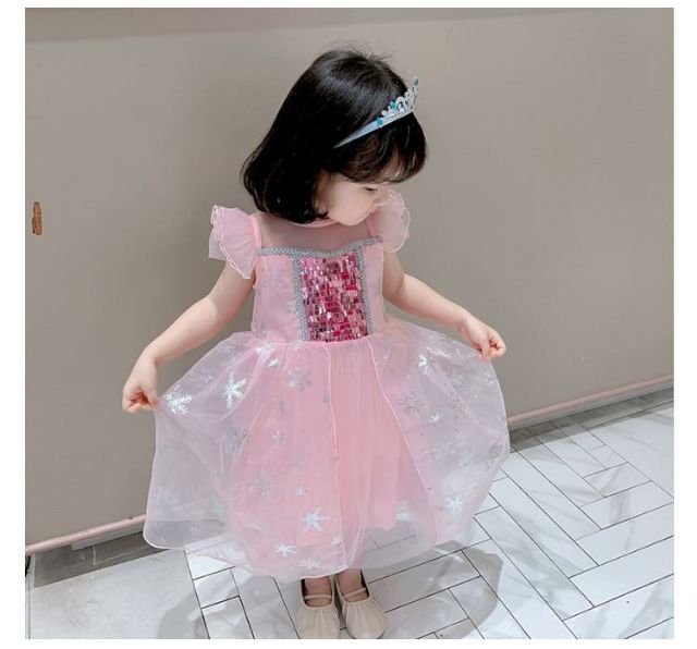 Váy Elsa Cho Bé Mẫu Mới (9-35kg )