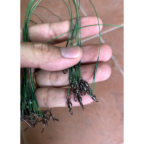 Cáp chống cắn , dây cáp câu cá chim  , nheo , cá có răng
