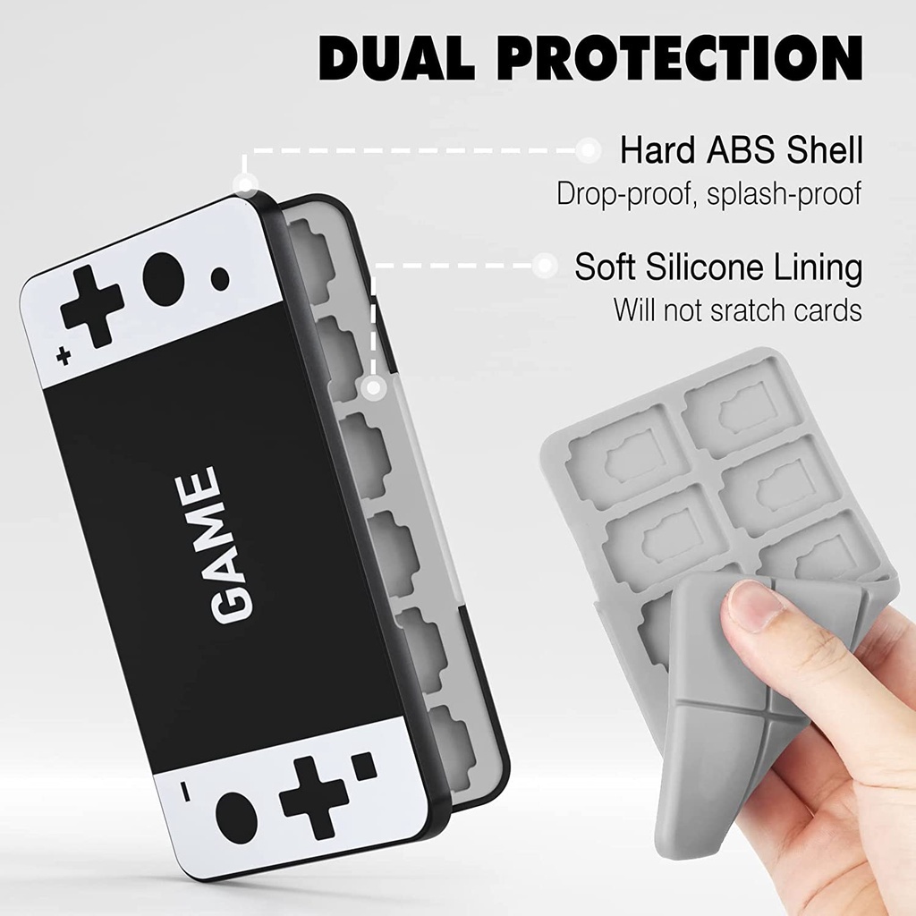 Hộp đựng thẻ chơi game Nintendo Switch OLED 2021/ Switch Lite/ Switch 24 tiện lợi