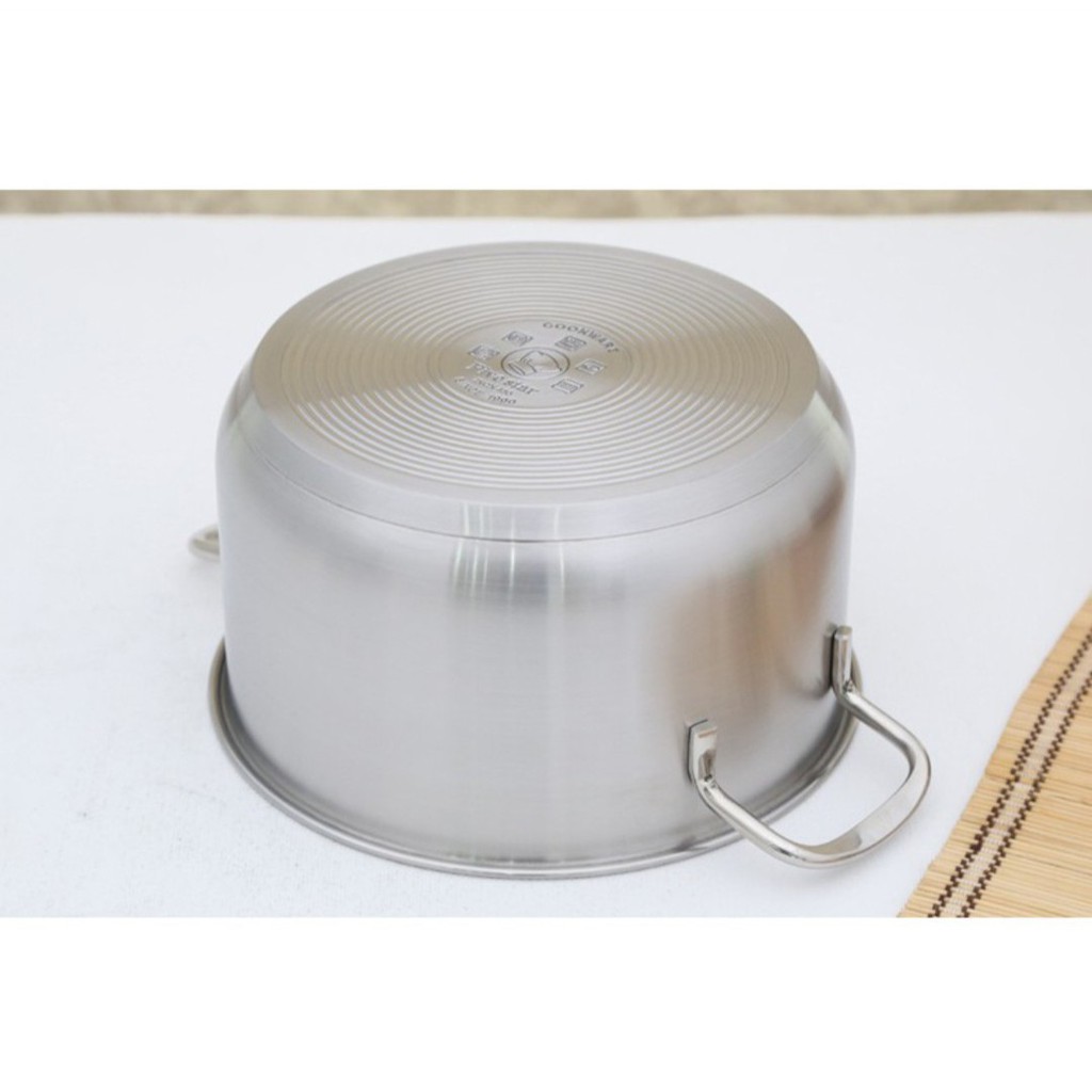 Bộ nồi Fivestar 4 chiếc vung kính đáy 3 lớp