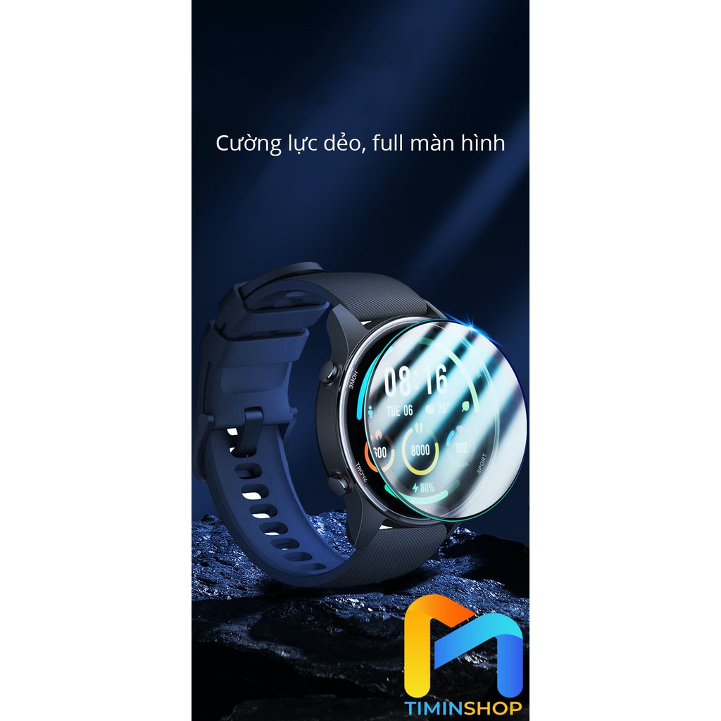 Dán cường lực Xiaomi Mi Watch - Cường lực dẻo, full màn