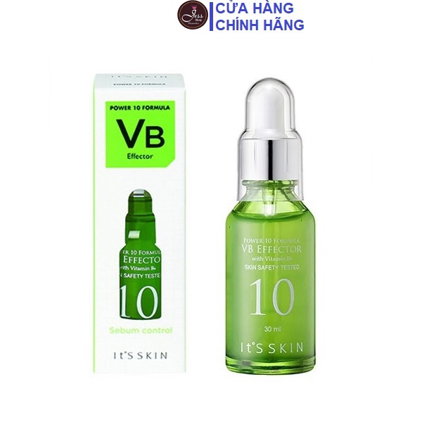 Tinh Chất It's Skin Power 10 Formula VB Effector Kiểm Soát Bã Nhờn Cho Da Dầu Chiết Xuất Vitamin B 30ml