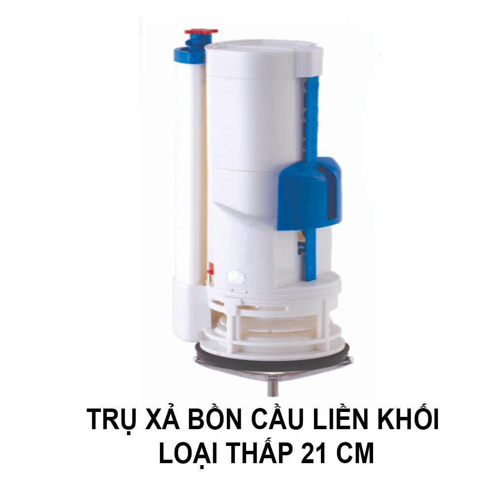 Van xả nước bồn cầu, loại 2 nút nhấn dùng cho bồn cầu liền khối thân