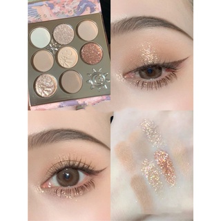 bảng màu mắt colorrose màu đất mùa hè sức sống cô gái trong sinh viên giá rẻ thương hiệu thích hợp