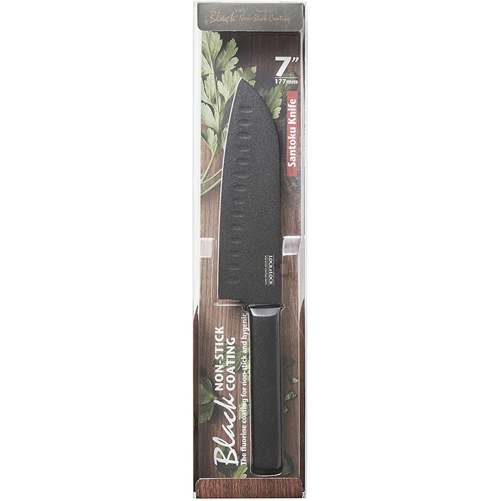 [ LOCK&amp;LOCK ] Dao nhà bếp Chef's Knife, bằng thép không gỉ, hiệu Lock&amp;Lock CKK312 - Màu đen