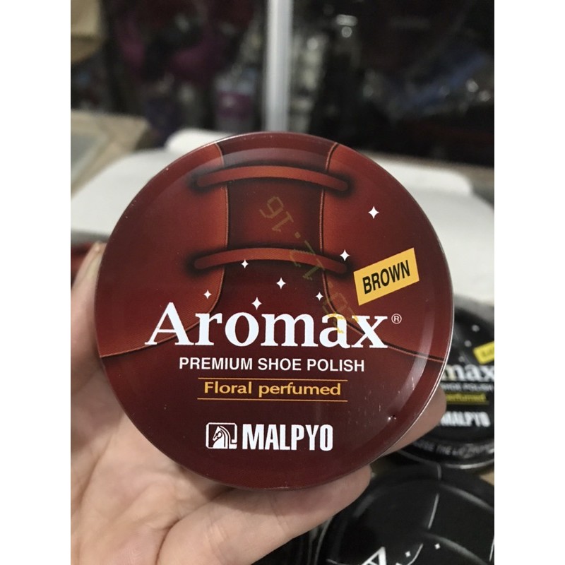 Xi Đánh Giày Cao Cấp Hàn Quốc Aromax (đen,nâu)