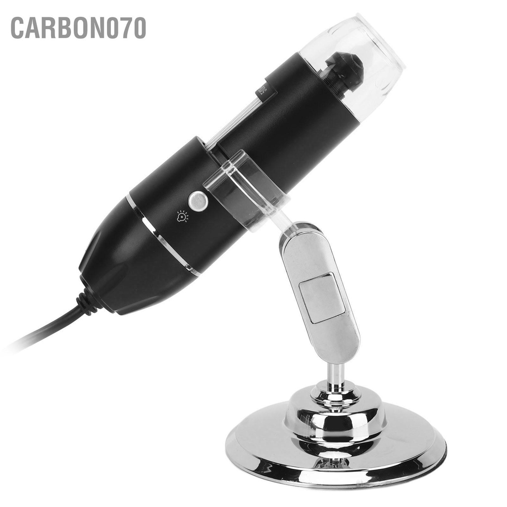 [Hàng Sẵn] Kính hiển vi điện tử Không Dây Cầm Tay USB Với 8 Đèn LED kèm giá đỡ linh hoạt tiện dụng【Carbon070】