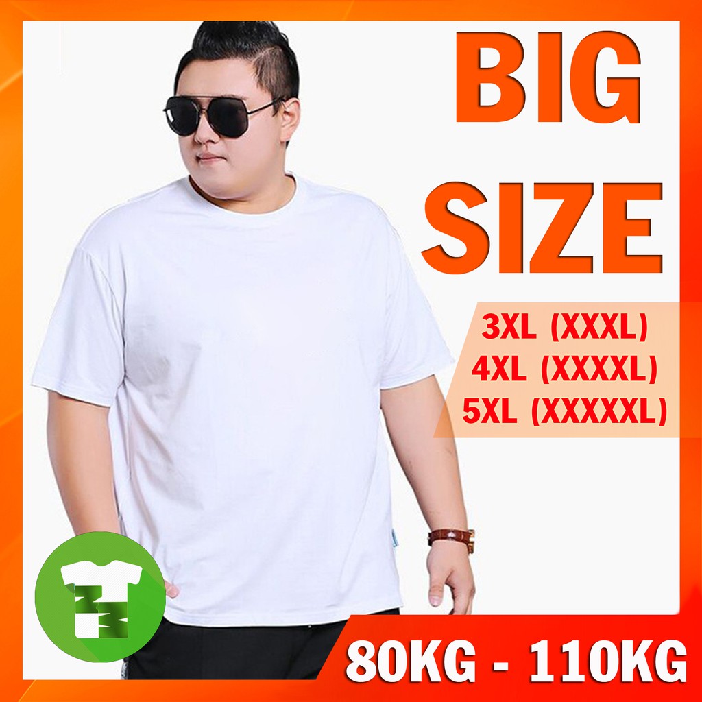 Áo Thun Trơn Form Rộng Chất Thoáng Mát Big Size OverSize Unisex Trắng Đen 3XL, 4XL, 5XL - LẠ STORE | BigBuy360 - bigbuy360.vn