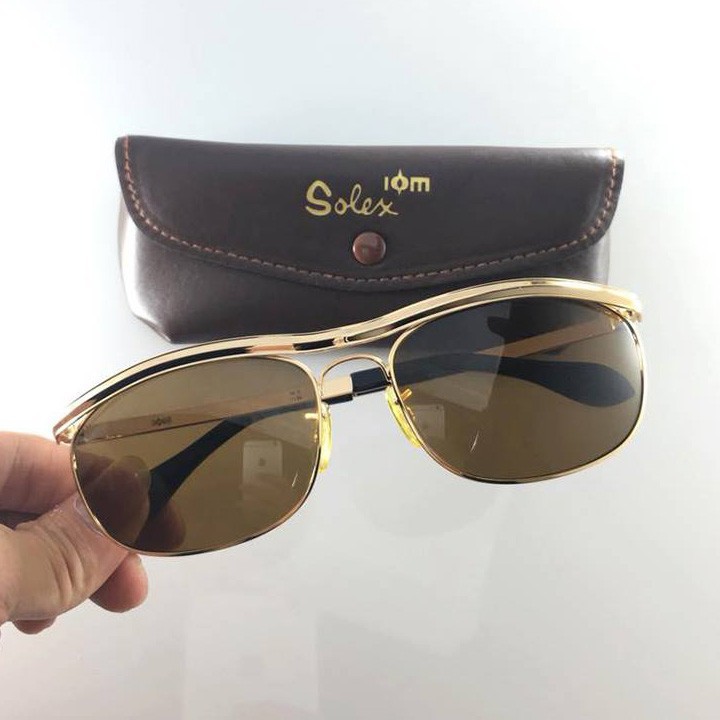 KÍNH SLEX DÀNH CHO NAM GIỚI TRÒNG THỦY TINH MẶT NÂU