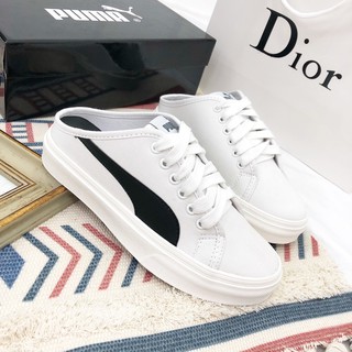 Sục thể thao puma pha viền kẻ fullbox