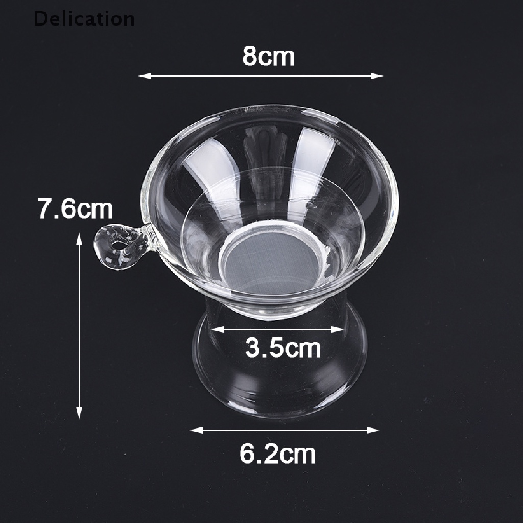 1 Dụng Cụ Lọc Trà Bằng Kính Có Tay Cầm Tiện Dụng