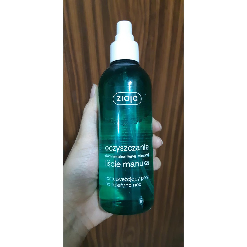 Nước Hoa Hồng Chiết Xuất Thảo Dược Lá Cây Manuka - Ziaja 200ml | BigBuy360 - bigbuy360.vn