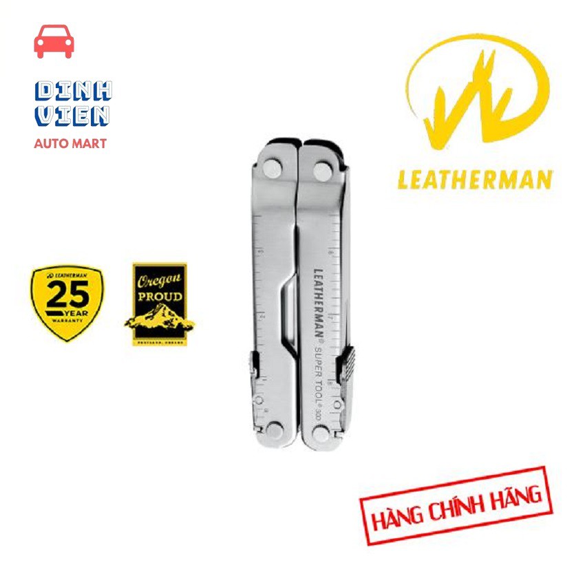 [ NHẬP KHẨU] Kìm Đa Năng Leatherman Super Tool 300 19Tools . 19 chức năng  sẵn sàng cho những việc khó khăn bạn cần làm.