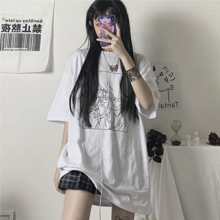 Áo thun tay lỡ form rộng unisex Neko.sg ATL142