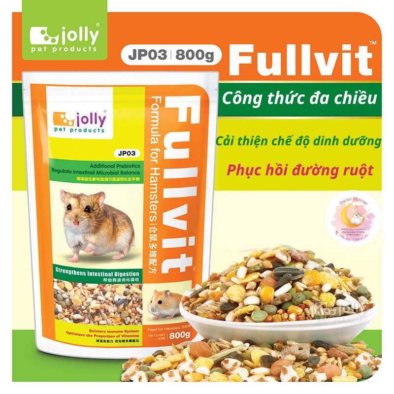 Thức ăn Fullvit (Jolly) - 400gr &amp; 800gr