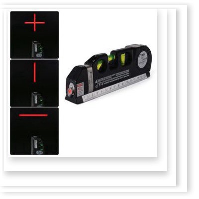 Thước nivo Laser Level Pro 3,có 3 mức ngang, dọc, 45 độ