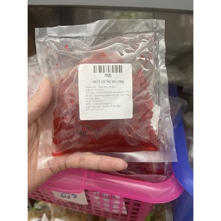 Mứt gừng đỏ 1kg