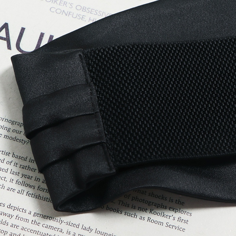 Thắt Lưng Vải Satin Co Giãn Bản Rộng Thời Trang