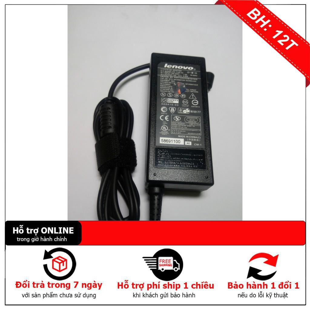 19V 3.42A 65W Sạc laptop Lenovo 3000 G230 G400 G410 G430 G450 G500 G510 G530 G550 N500 hàng zin chính hãng ZIN