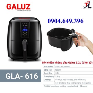 Nồi chiên không dầu - galuz 5.2l gla 616