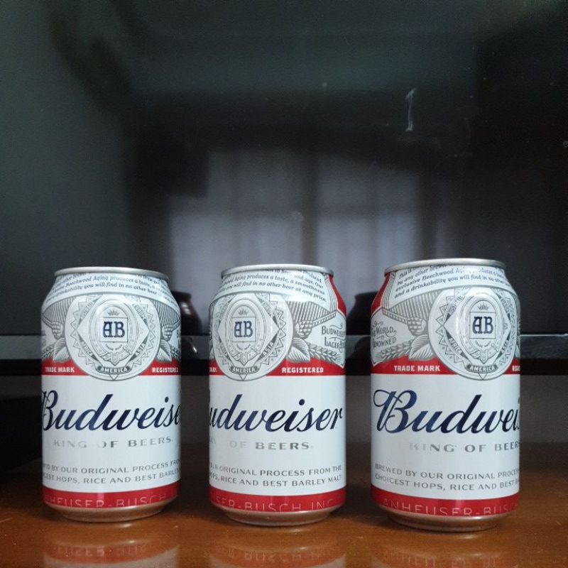 Bia Budweiser 330ML x 24 lon | Mẫu lon mới chính hãng