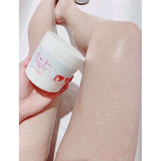 Cặp kem ủ trắng và kem dưỡng trắng da Yuhaku cao cấp nội địa Nhật Bản
