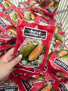 Combo 5 gói ô mai giun Thái đỏ 102k