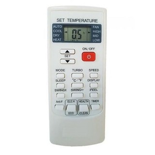 Reetech Nút đỏ - Remote điều khiển máy lạnh điều hòa Reetech có nút Màu đỏ