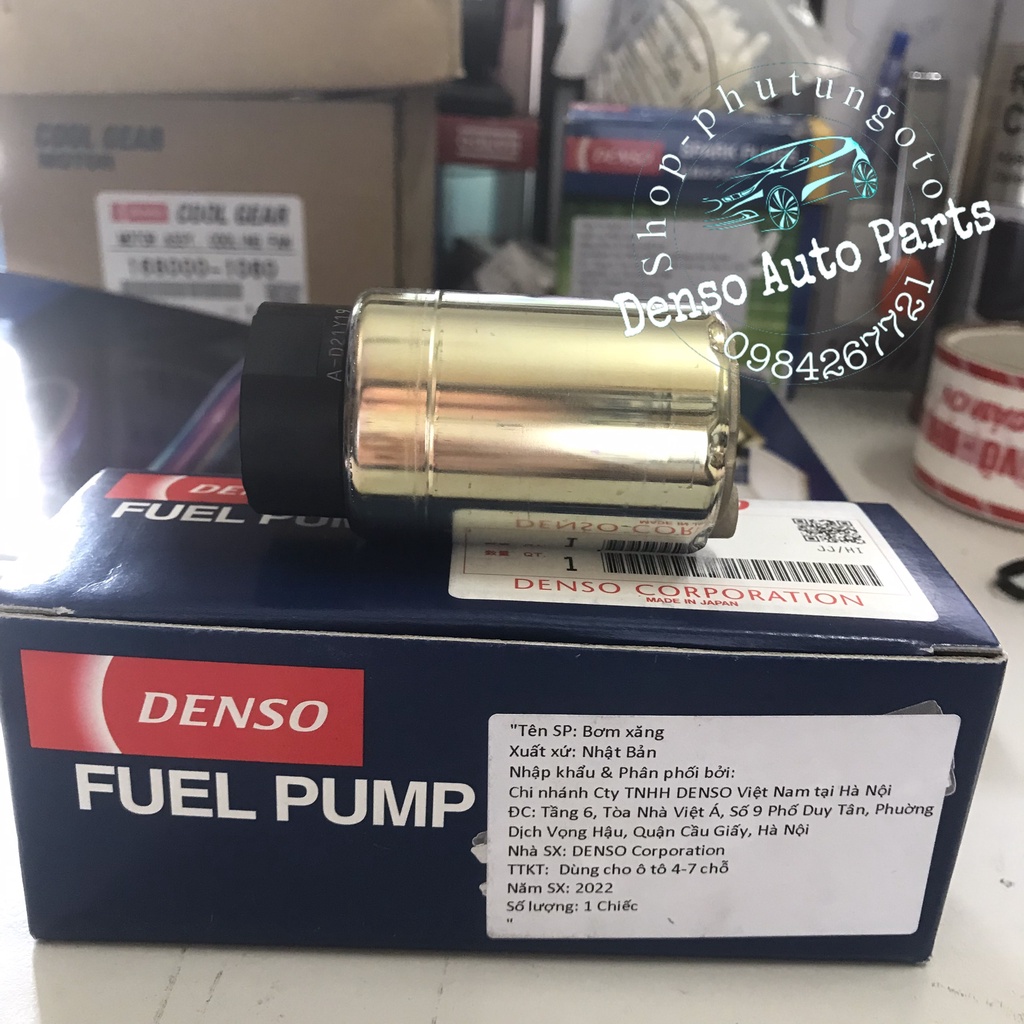 Bơm xăng Toyota innova, fortuner, hilux chính hãng Denso 291000-9022
