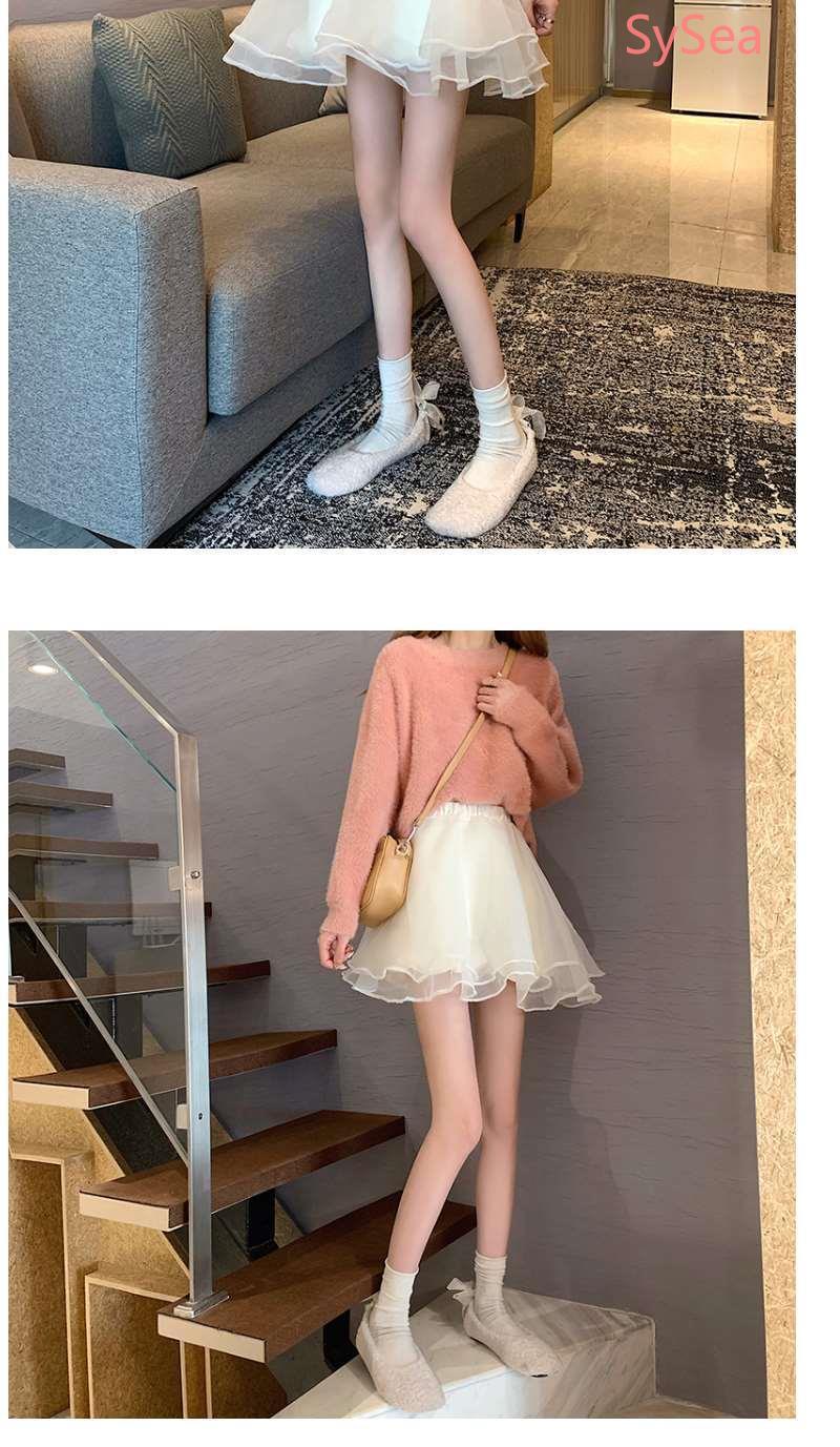 Chân Váy Lưng Cao Phối Lưới Thời Trang Mùa Hè Cho Phái Nữ | BigBuy360 - bigbuy360.vn