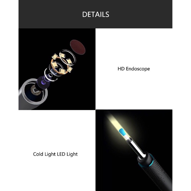 Dụng Cụ Lấy Ráy Tai Thông Minh Xiaomi Bebird M9 Pro - Hàng Chính Hãng