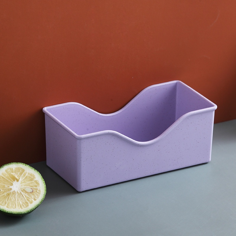 Đĩa vuông đựng thức ăn chống rơi phong cách Bắc Âu