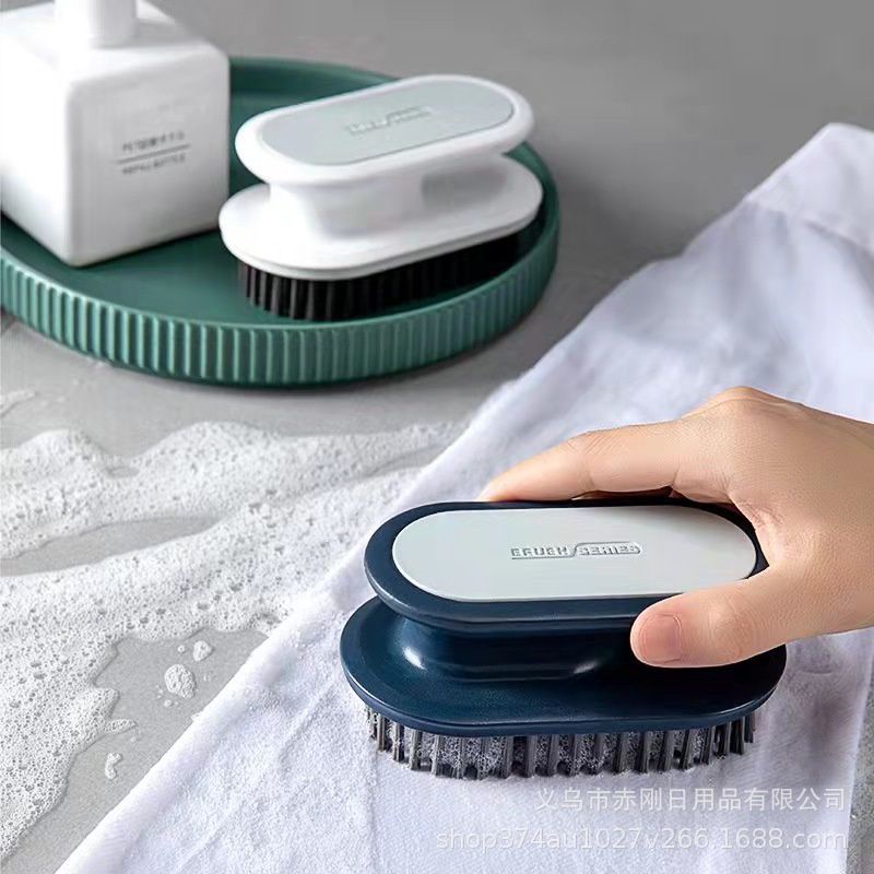 Bàn chải chà sàn, giặt đồ có tay cầm cao cắp mã 9009, Bàn chải nhựa chà đồ