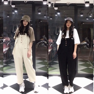 Quần yếm thô kaki dáng baggy 1993s boutique