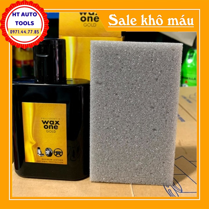 Dung dịch đánh bóng da Wax One Gold 135ml