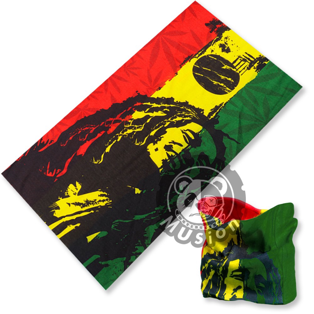 Bob Marley Khăn Đa Năng Đi Phượt Chống UV Chống Bụi