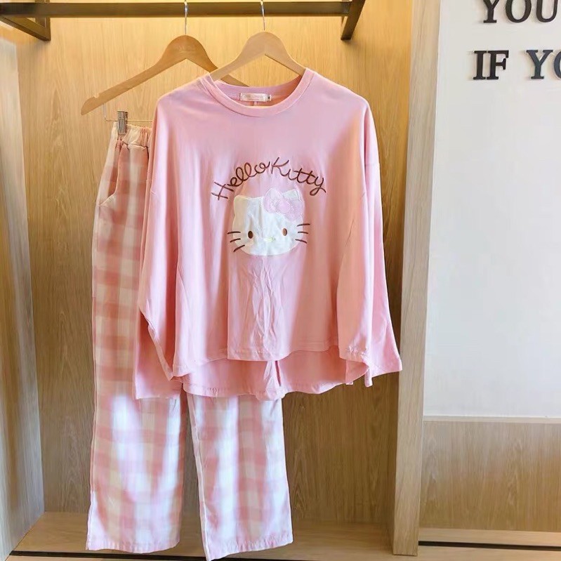 bộ đồ ngủ hello kitty ( loại 1 oder)