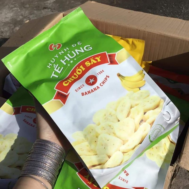 Chuối Sấy Tề Hùng 500gr
