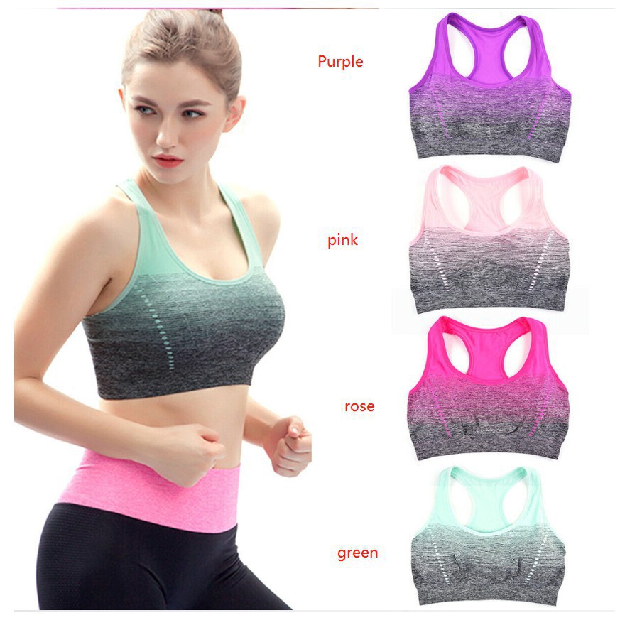 Women's Sports Bra High Impact Workout Stretching Gym yoga