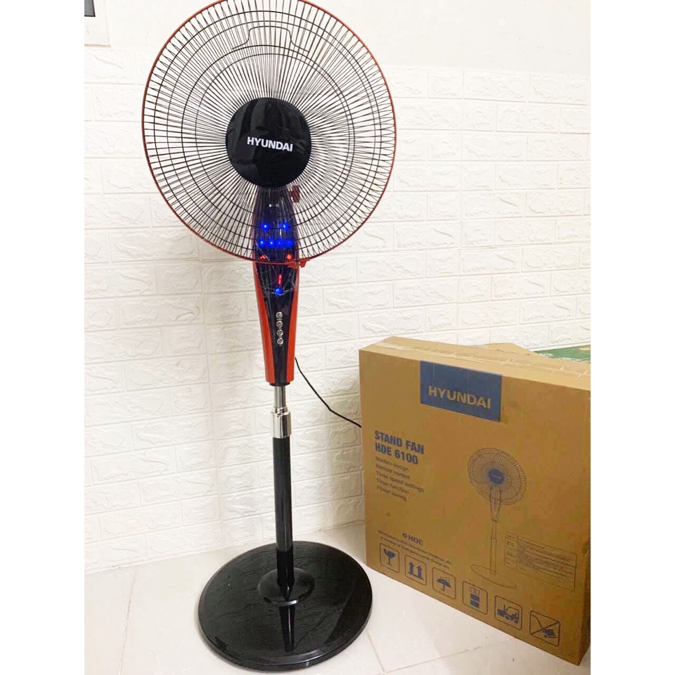 Quạt Cây Hyundai Chính Hãng HDE 6100 Có Điều Khiển Từ Xa