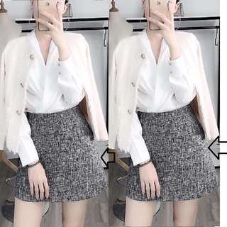 Chân váy dạ, vải dạ kim tuyến cao cấp, kiểu dáng chữ a trang nhã, có big size 62kg